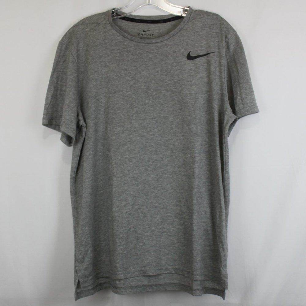 Nike Dri-Fit Gray Short Sleeve Shirt